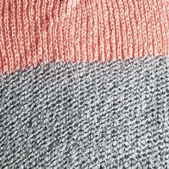 Sandro color block crochet-kit pastel sweater - Picture 2 of 8